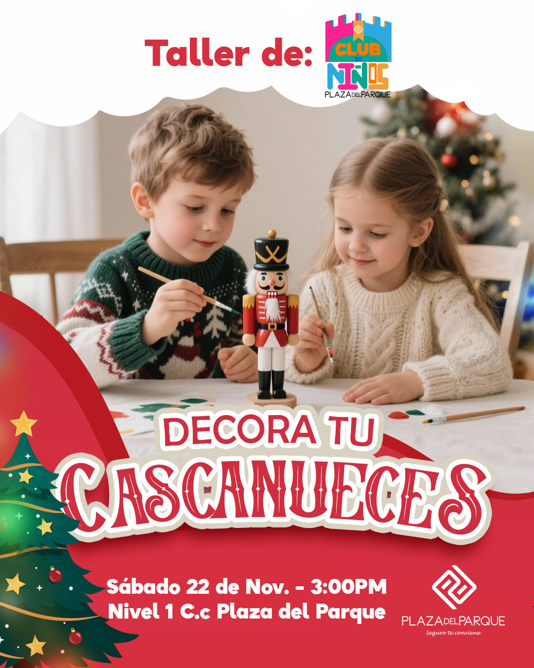 PLAZA DEL PARQUE CELEBRA SU 5.º ANIVERSARIO Y DA INICIO A LA MAGIA NAVIDEÑA